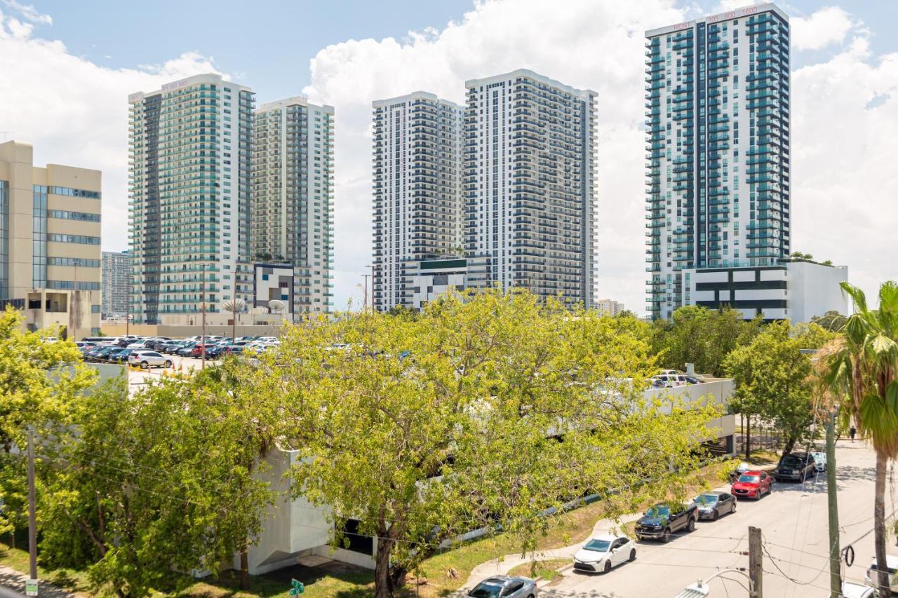 Home Miami Downtown With Balcony - 5 Minutes From Wynwood & Port - Art District Near Beach Exteriér fotografie
