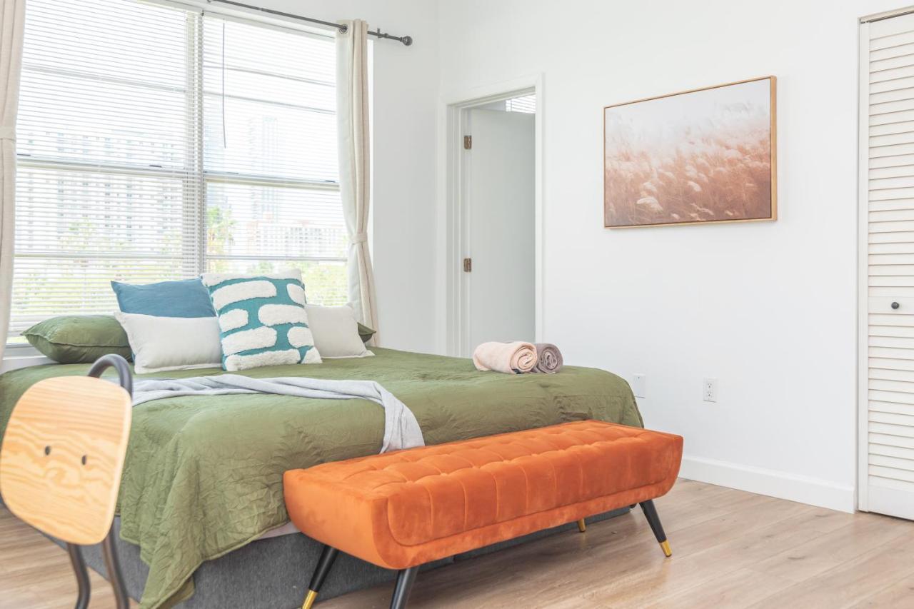 Home Miami Downtown With Balcony - 5 Minutes From Wynwood & Port - Art District Near Beach Exteriér fotografie